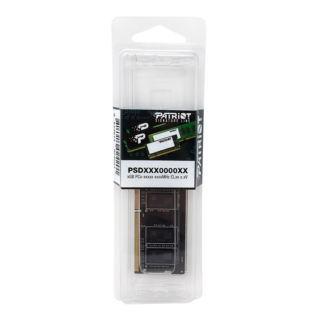 Operatīvā atmiņa Patriot Memory Signature PSD48G26662S 1x8GB DDR4 2666 MHz Black - foto 3