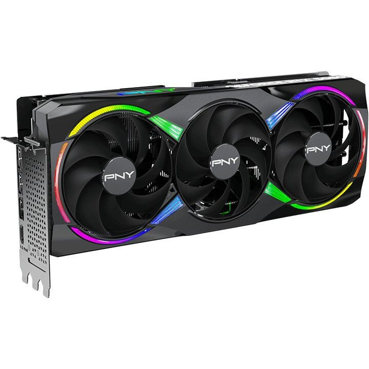 Videokarte PNY GeForce RTX 5080 ARGB OC 16GB GDDR7 Black (VCG508016TFXXPB1-O)