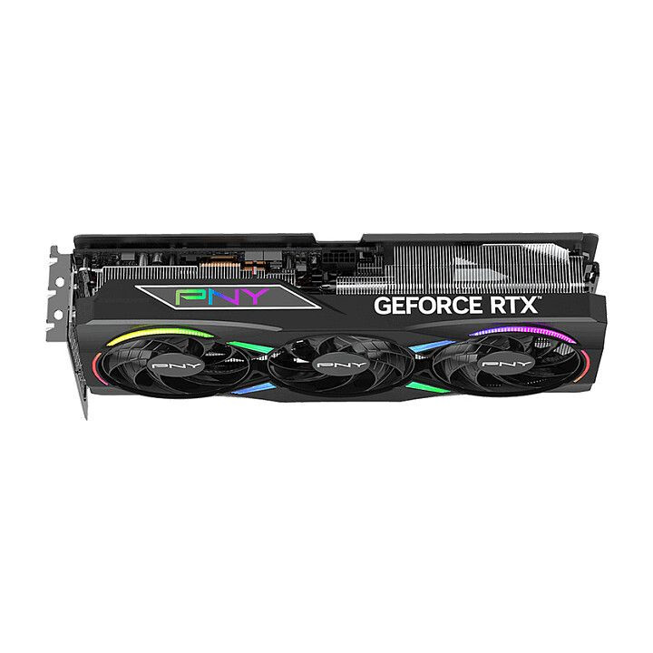Videokarte PNY GeForce RTX 5070TI Gaming Triple Fan ARGB 16GB GDDR7 Black (VCG5070T16TFXXPB1)