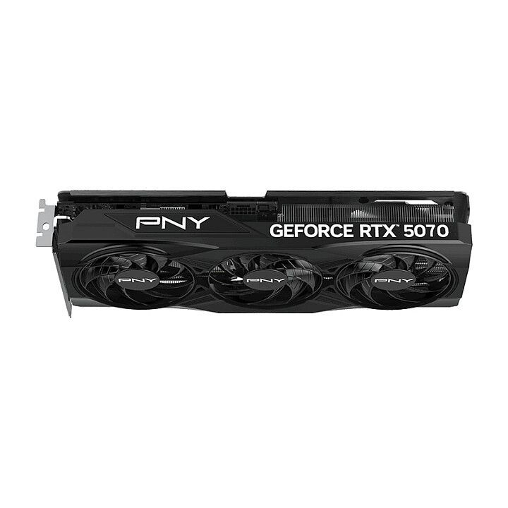 Grafikkarte PNY GeForce RTX 5070 Triple Fan 12GB GDDR7 Black (VCG507012TFXPB1)