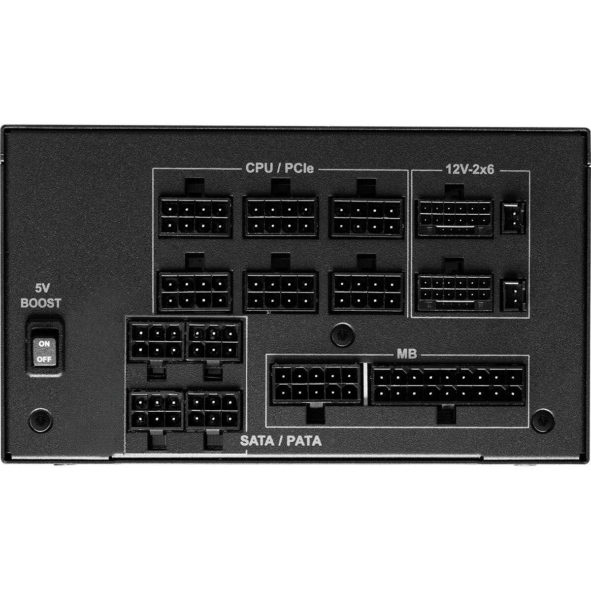 Barošanas bloks Asrock Phantom Gaming PG-1300G 1300W ATX Black (90-UXP130-GFEAAB) - foto 2