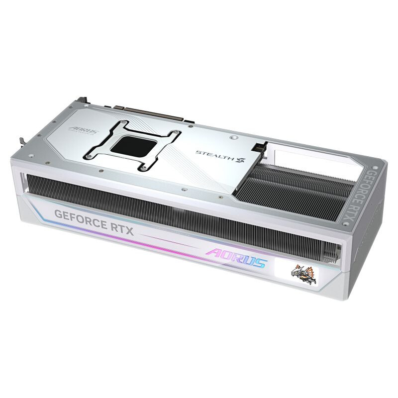 Videokarte Gigabyte GeForce RTX 5090 AORUS Stealth ICE 32GB GDDR7 White (GV-N5090AORUSST ICE-32GD 1.0) - foto 6