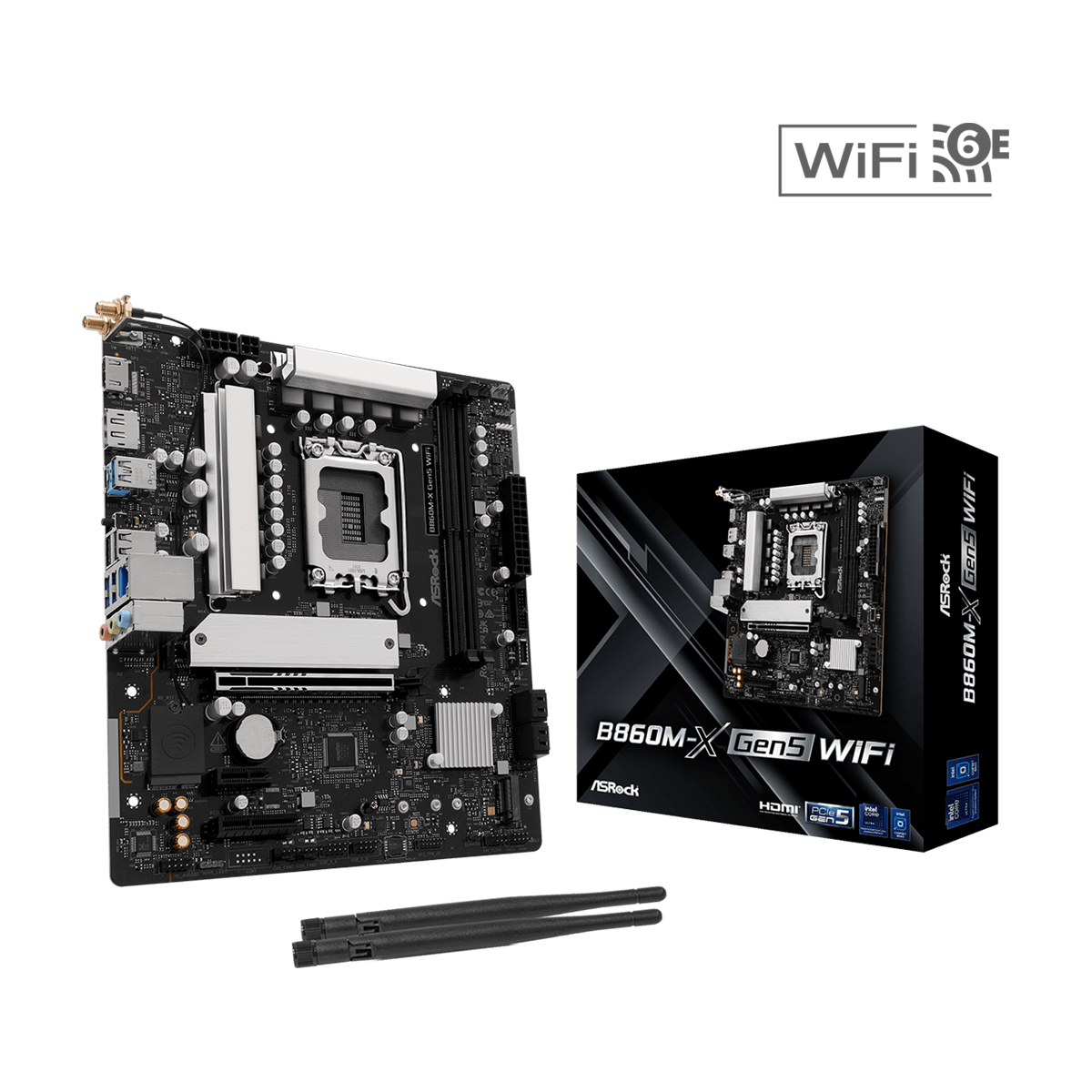Pamatplate ASRock B860M-X GEN5 Black