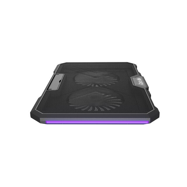 Dzesēšanas paliktnis klēpjdatoram FURY GUNBAI G3 RGB BLACK (NFC-2375) - foto 3