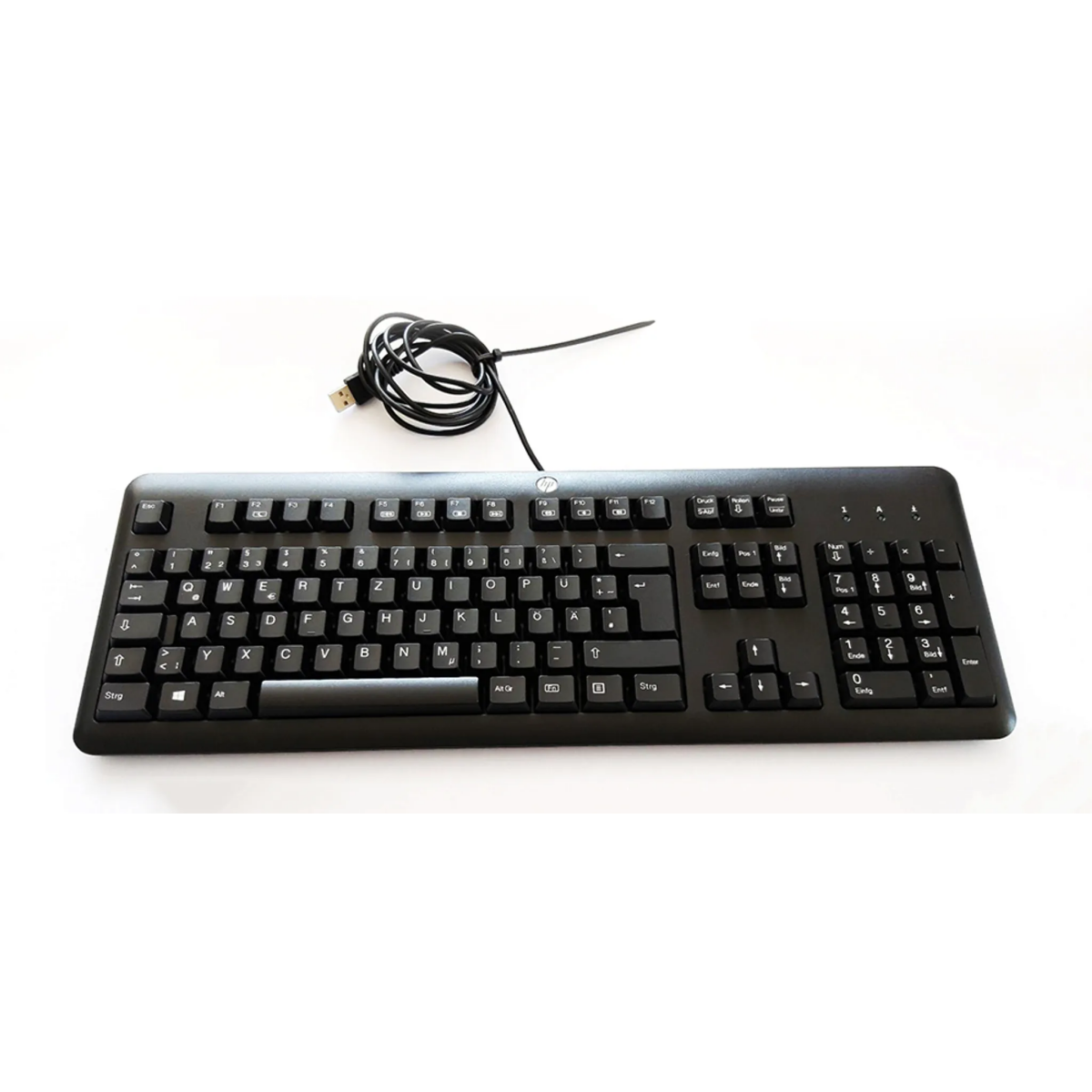Tastatūra HP Standard Keyboard KU-1156 Black DE (672647-043)