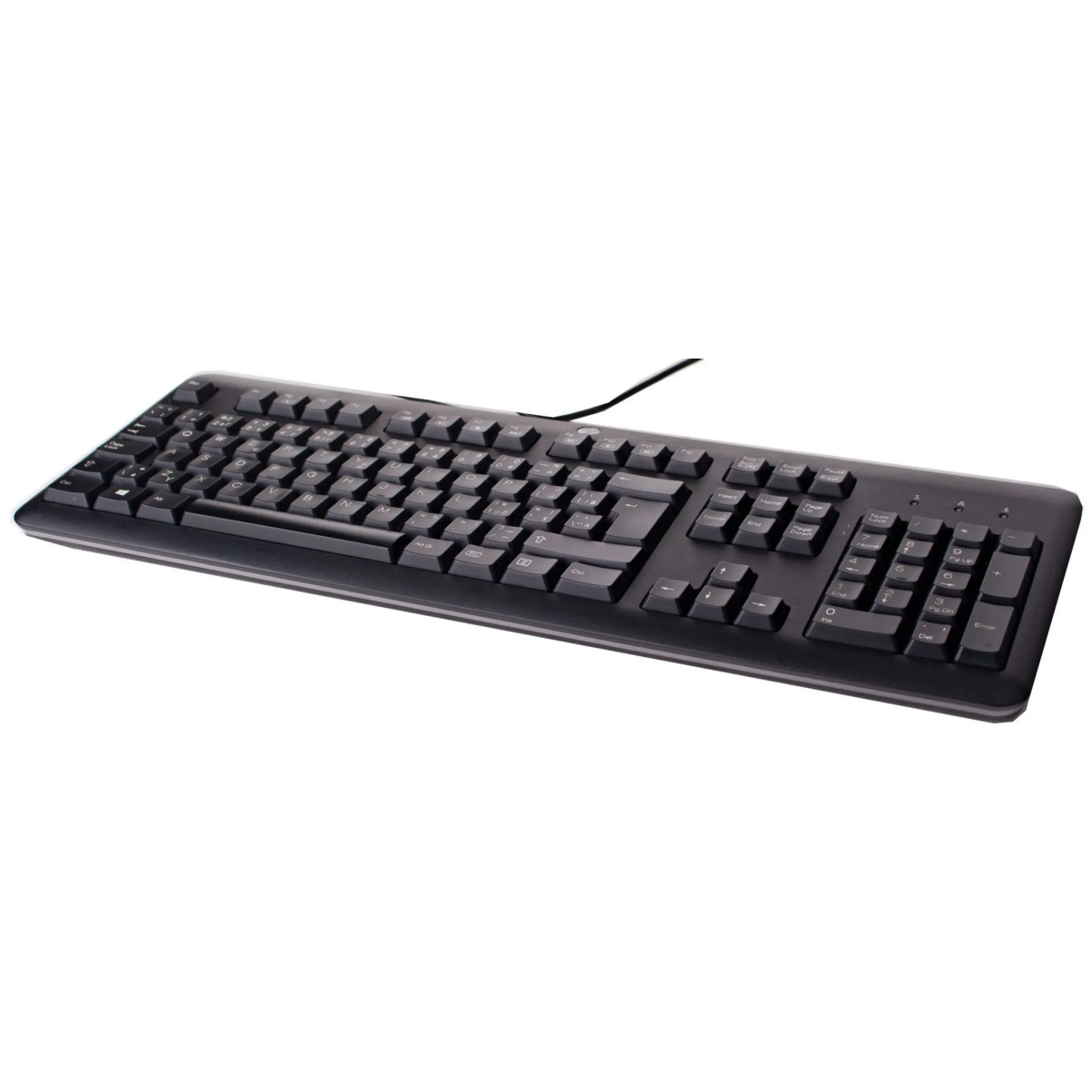 Tastatūra HP Standard Keyboard KU-1156 Black DE (672647-043) - foto 2