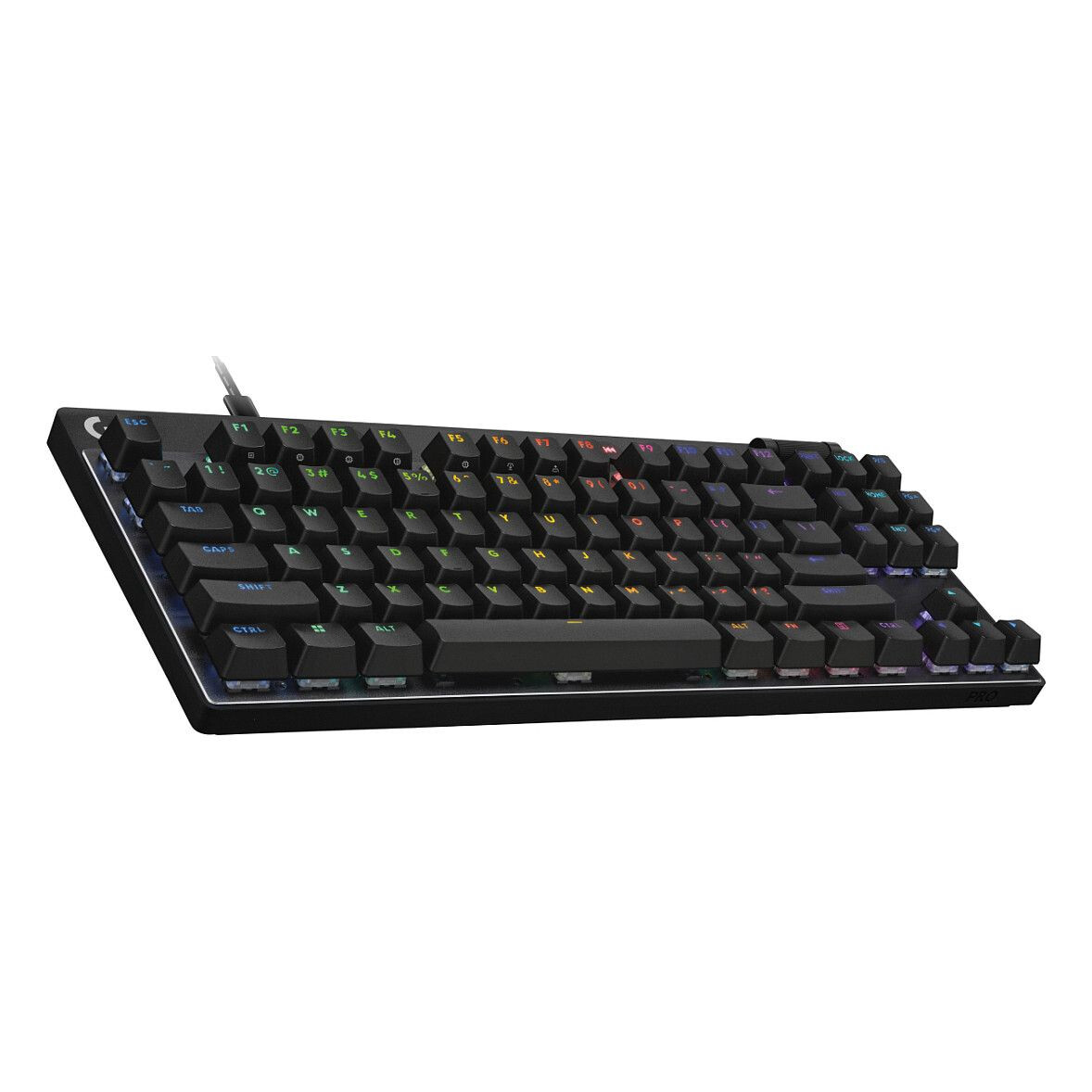 Tastatūra Logitech PRO X TKL RAPID Black US (920-013233) - foto 4
