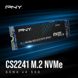 SSD PNY CS2241 1TB M.2 NVME Black (M280CS2241-1TB-RB)