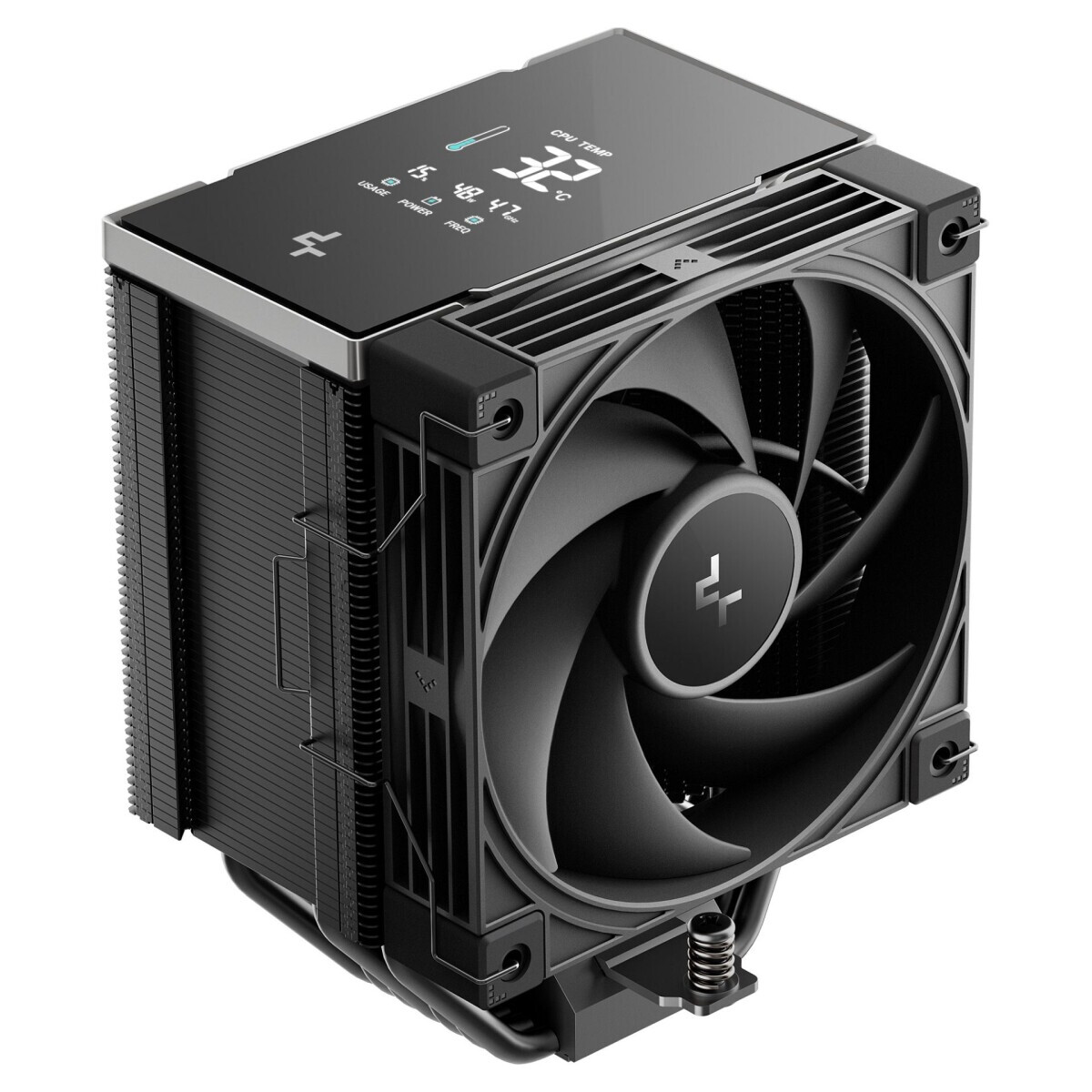 Procesoru dzesētaji DeepCool AK700 DIGITAL NYX Black (R-AK700-BKNNMN-GJD-1) - foto 5