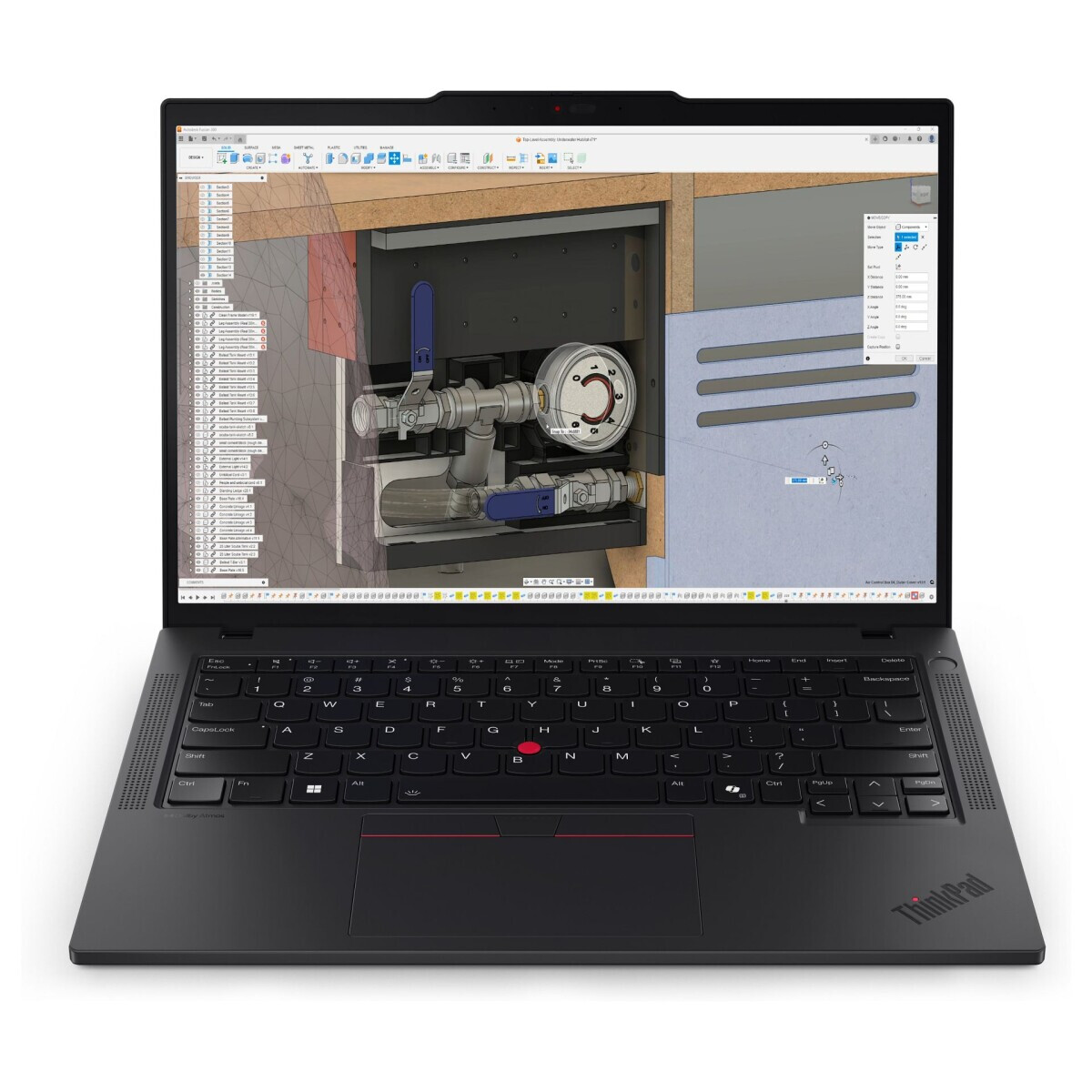 Portatīvais dators Lenovo ThinkPad P14S G6 Ryzen AI 7 PRO 350 64GB DDR5 1TB Radeon 860M W11P Black (21QL006HGE) - foto 6