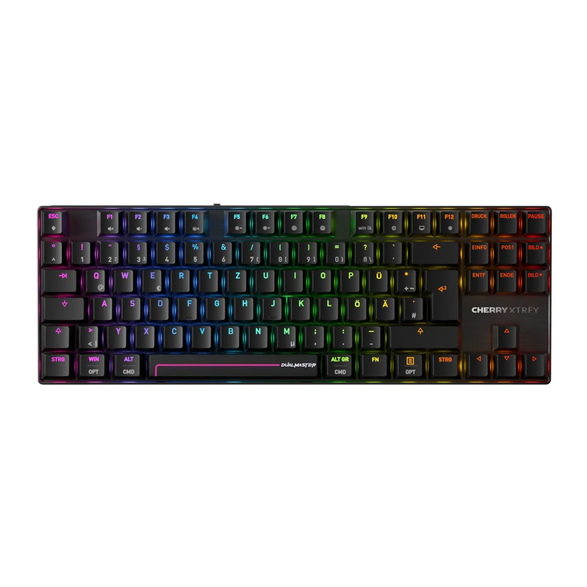 Tastatūra CHERRY XTRFY MX 8.2 Pro TMR Black German (G8E-3885HACADE-2) - foto 4