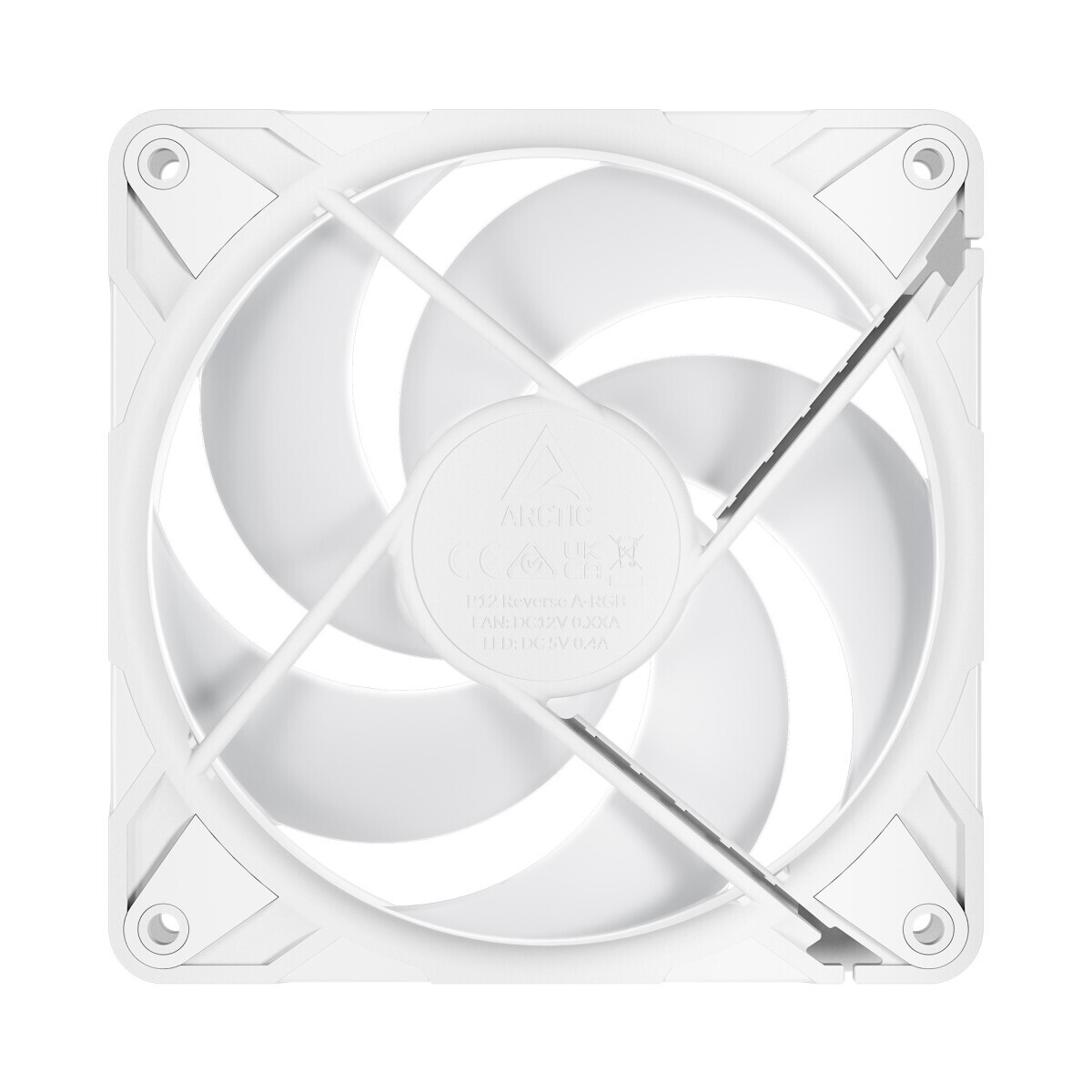 Korpusa dzesētājs ARCTIC COOLING P12 Pro Reverse A-RGB White (ACFAN00325A)