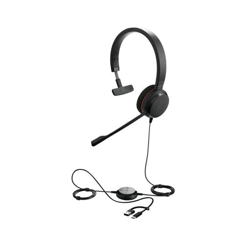 Garnitūra Jabra Headset Evolve 20 UC Mono Black (4993-829-269) - foto 3