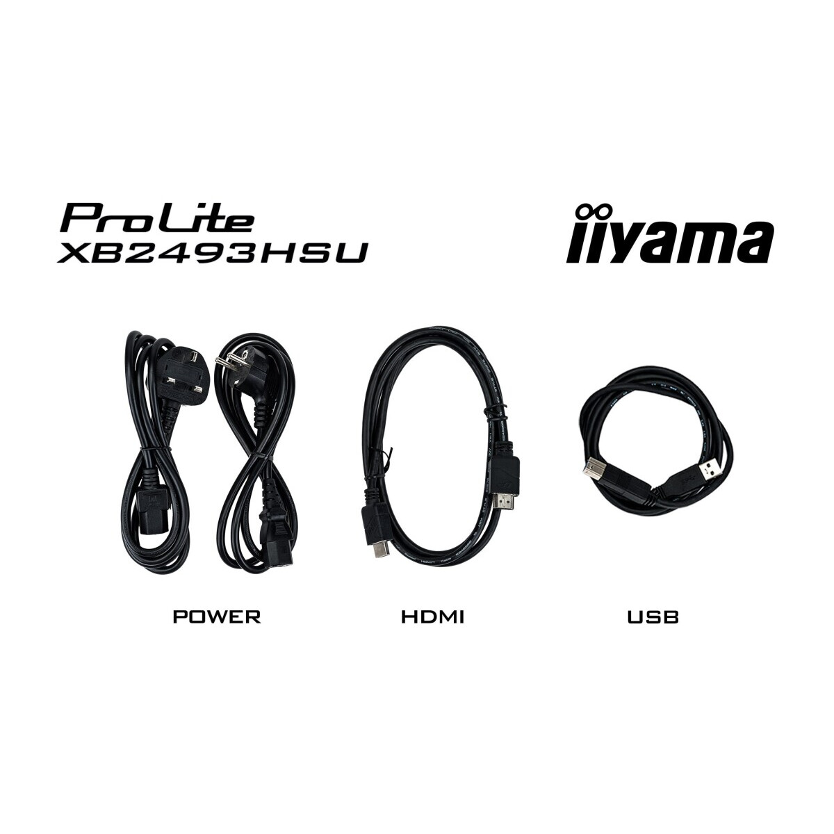 Monitors Iiyama ProLite XB2493HSU-B1 Full HD 120Hz Black (XB2493HSU-B1) - foto 8