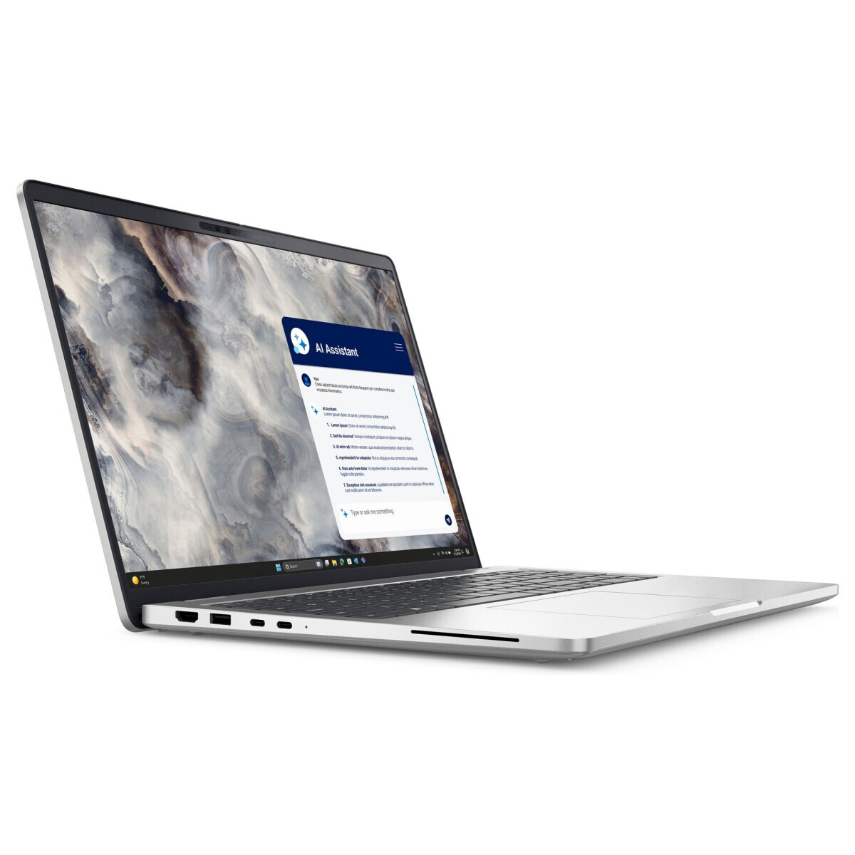 Portatīvais dators DELL Pro 16 Plus PB16250 16" Core Ultra 5 235U 32GB 512GB Intel Graphics W11P Silver (YNPF1) - foto 4