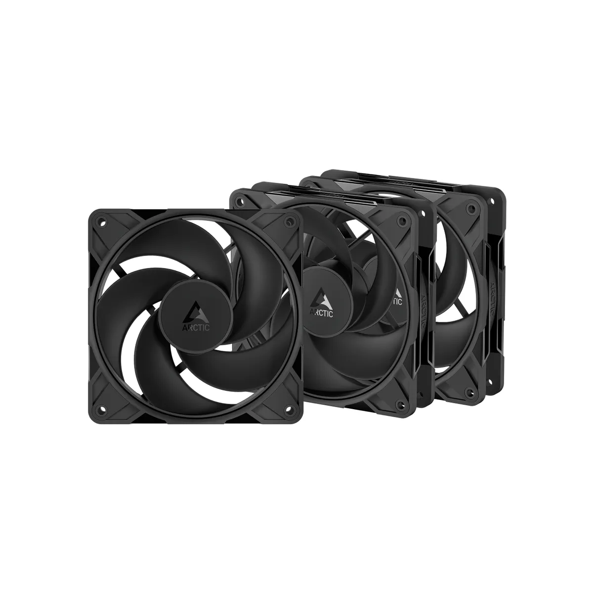 Korpusa dzesētājs Arctic Cooling P14 Pro Reverse - 3 Pack Black (ACFAN00330A) - foto 5