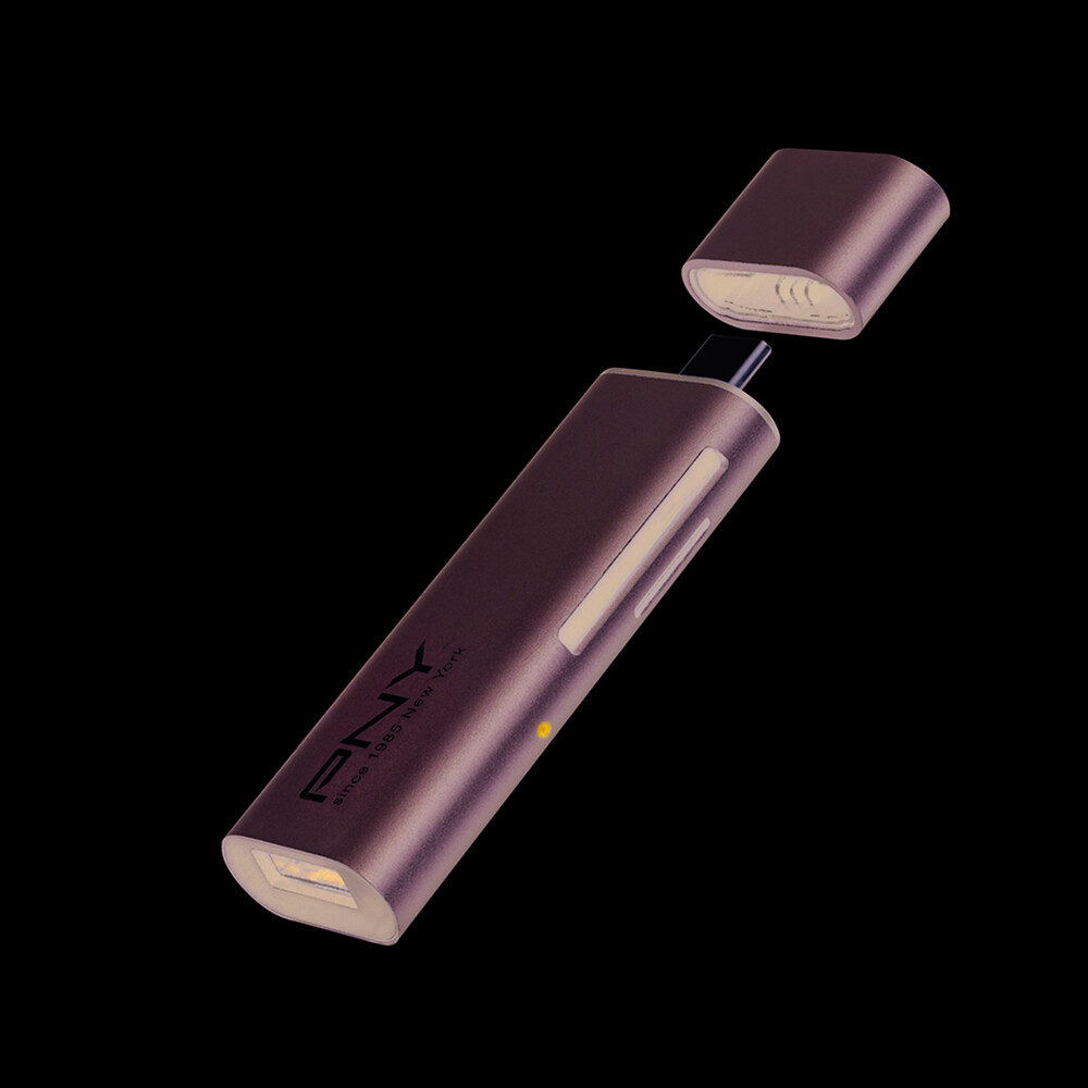 Adapteris PNY Type-C Card Reader & USB Adapter Silver (R-TC-UA-3N1E01-RB) - foto 2