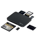 Adapteris PNY High Performance Reader 3.0 (FLASHREAD-HIGPER-BX)