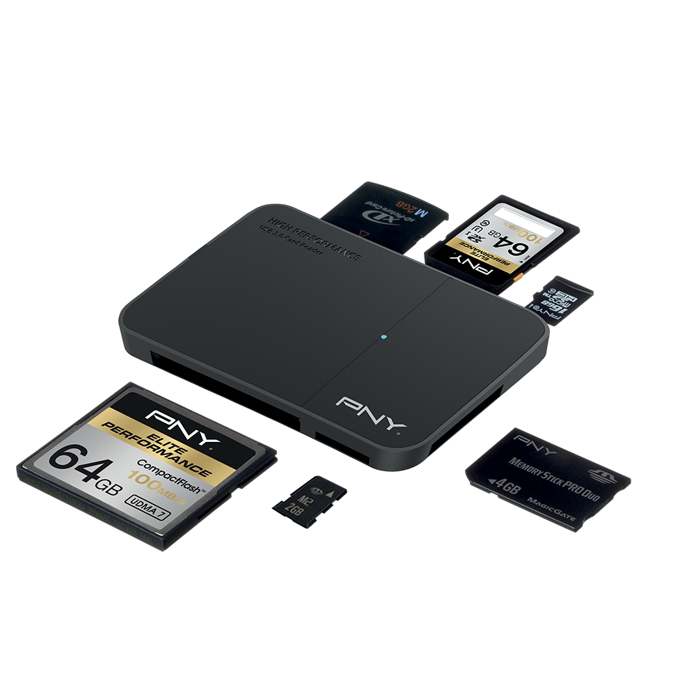 Adapteris PNY High Performance Reader 3.0 (FLASHREAD-HIGPER-BX) - foto 2