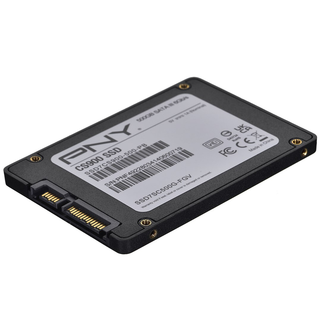 SSD PNY CS900 500 GB 2.5" SATA III 3D TLC Black (SSD7CS900-500-RB) - foto 2