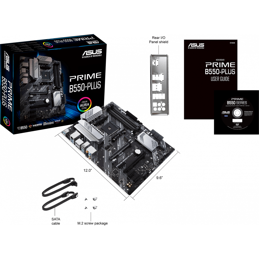 Mainboard ASUS PRIME B550-PLUS - Foto 4