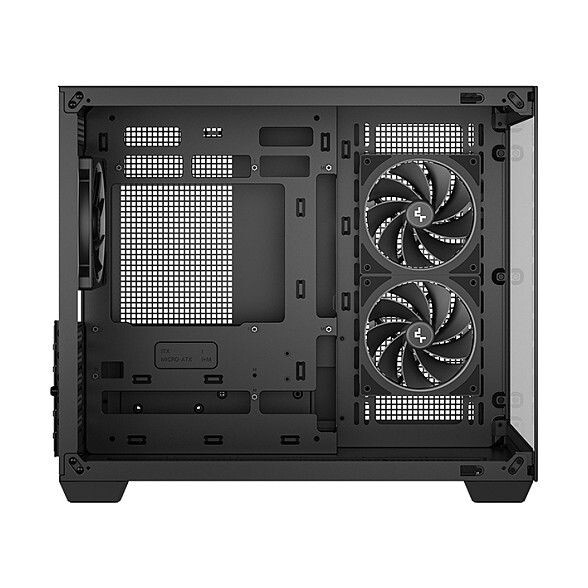 Datoru korpuss DeepCool CG330 3F Tower Black (R-CG330-BKNGM3-G)