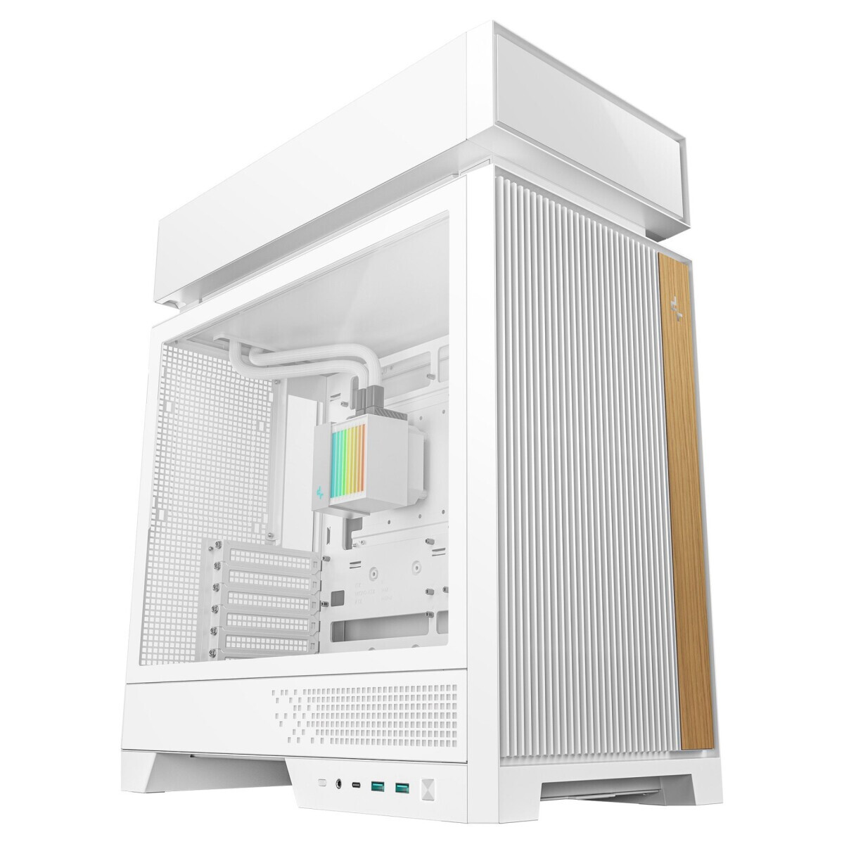 Gehause DeepCool CL6600 WH Full Desktop White (R-CL6600-WHNNA0-G) - Foto 5