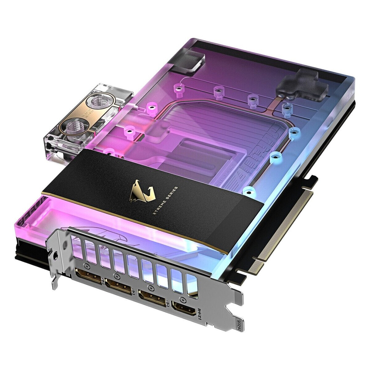 Videokarte Gigabyte Aorus Xtreme Waterforce Geforce RTX 5090 32GB GDDR7 Black (GV-N5090AORUSX WB-32GD) - foto 5