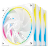 Korpusa dzesētājs DeepCool FL12R SE 3-in-1 white (R-FL12RSE-WHAPN3-G)