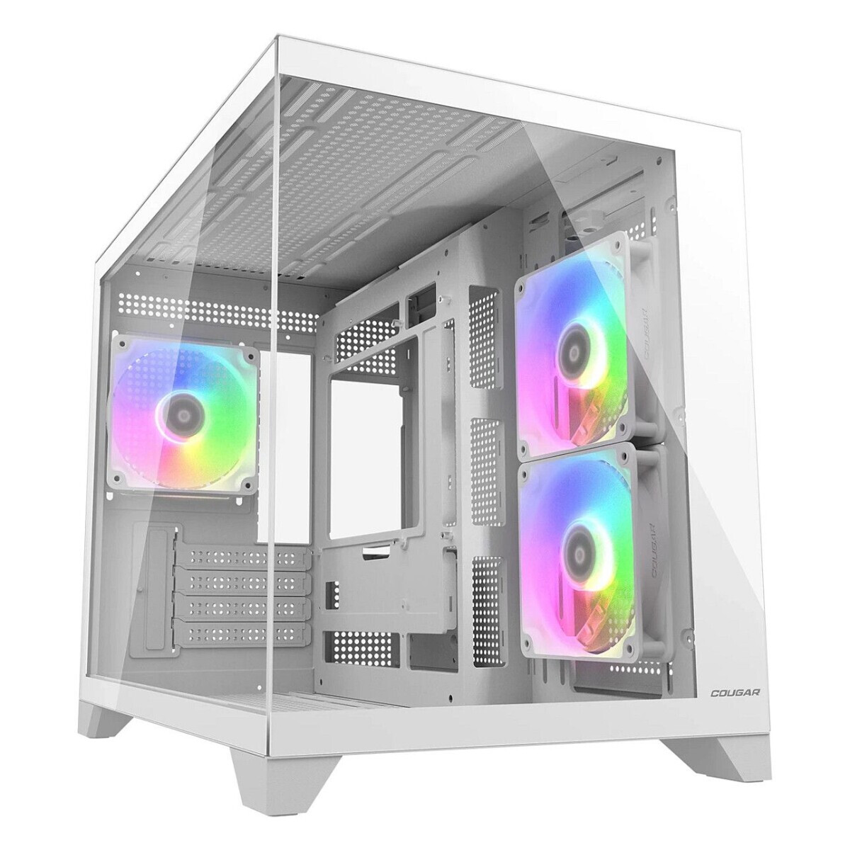 Datoru korpuss COUGAR FV150 Mini Tower White (CGR-2QA6W-RGB) - foto 4