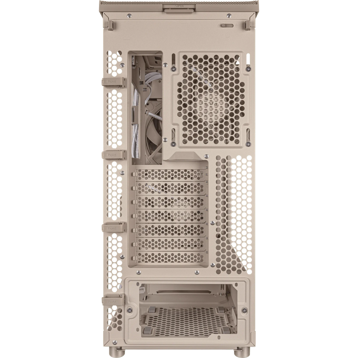 Datoru korpuss Asus ProArt PA401 Wood Edition Midi Tower Brown (90DC00M7-B39000)