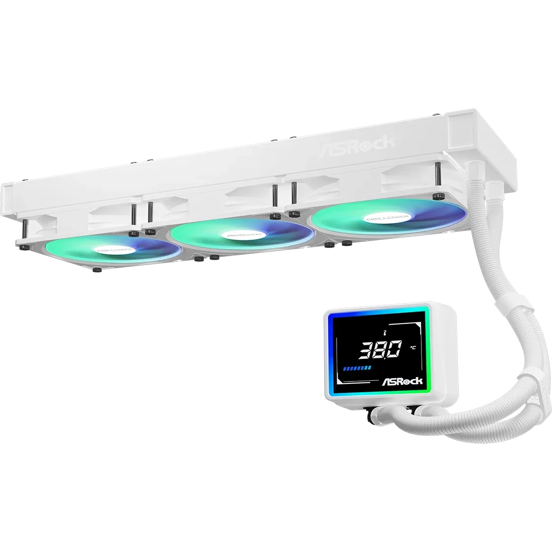 Procesoru dzesētājs ASRock Challenger 360 Digital White (90-ACLA36-WAAGA6) - foto 3