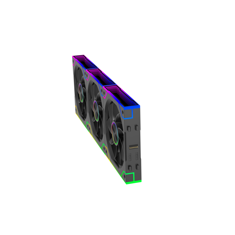 Korpusa dzesētājs Xilence XF073 XPF360R.ARGB Black