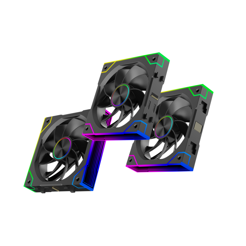 Korpusa dzesētājs Xilence XF073 XPF360R.ARGB Black - foto 2