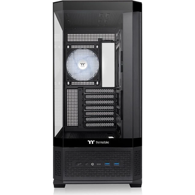 Datoru korpuss Thermaltake View 370 TG ARGB Midi Tower Black (CA-11N-00M1WN-00) - foto 5