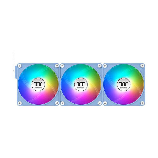 Korpusa dzesētājs Thermaltake CT140 EX ARGB Sync  3 Fan Pack Hydrangea Blue (CL-F197-PL14BU-A) - foto 3