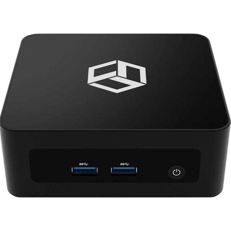 Personālais dators Mini PC Qoobe AP12450 i5-12450H 16GB 1TB Black (QE-AP12450-16GB/1TB) - foto 2