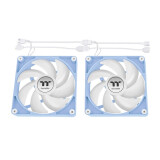 Korpusa dzesētājs Thermaltake CT140 Reverse ARGB Sync 2-Fan Pack Hydrangea Blue (CL-F201-PL14BU-A)