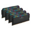 Operatīvā atmiņa Corsair Dominator Platinum RGB 64GB 6200 MHz DDR5 CL32 Kit of 4x16GB Black (CMT64GX5M4B6200C32) - foto 3