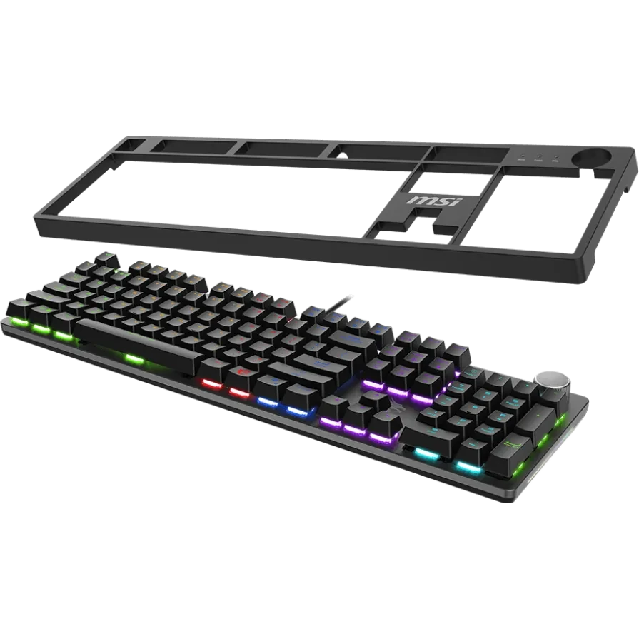 Tastatūra MSI FORGE GK-320 GER Black (S11-04DE254-HH9)