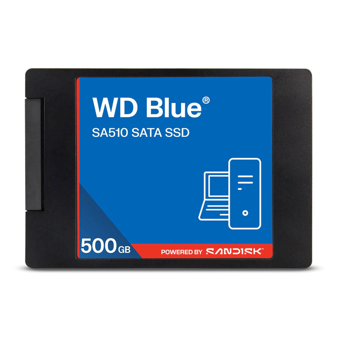 SSD WD Blue SA510 SATA SSD 2.5 500GB (WDS500G5B0A-00LMP0)