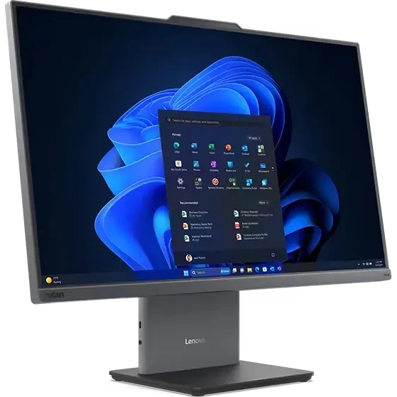 Monobloka dators Lenovo ThinkCentre Neo 55a 24 Gen 6 Ryzen AI 7 350 16GB 512GB Radeon 860M W11P Grey (13F80007GE) - foto 7