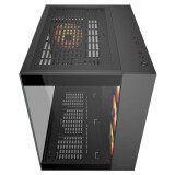 Datoru korpuss FV150 RGB ATX Mid-Tower Black (CGR-5KA1B-RGB)