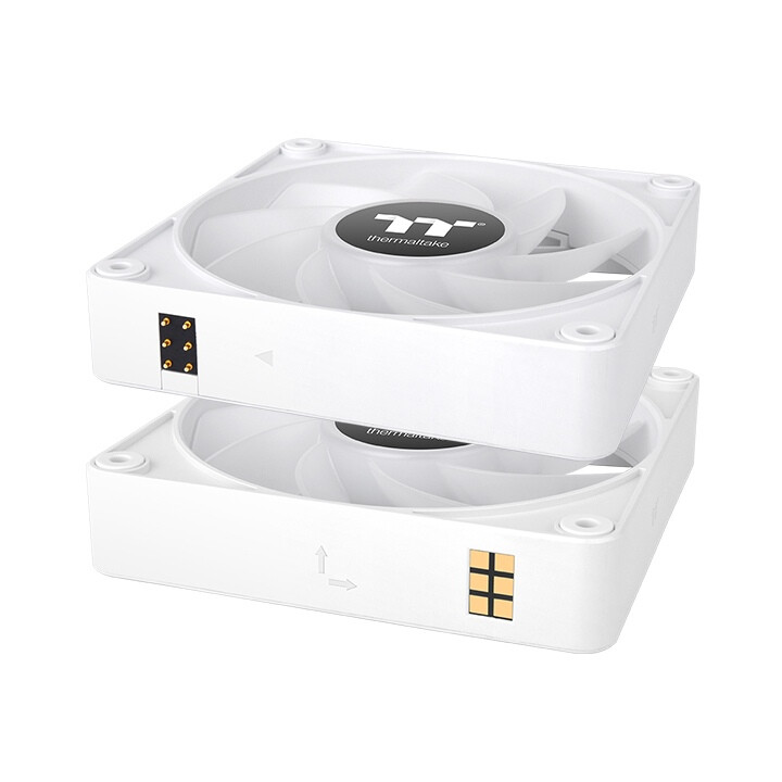 Korpusa dzesētājs Thermaltake CT140 EX Reverse ARGB Sync 3 Fan Pack White (CL-F195-PL14SW-A) - foto 3