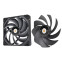 Korpusa dzesētājs Thermaltake TOUGHFAN EX14 Pro High Static Pressure Swappable 3-Fan Pack Black (CL-F172-PL14BL-A)