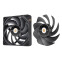 Korpusa dzesētājs Thermaltake TOUGHFAN EX12 Pro High Static Pressure Swappable 3-Fan Pack Black (CL-F171-PL12BL-A)