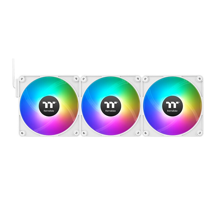 Korpusa dzesētājs Thermaltake CT120 EX ARGB Sync 3-Fan Pack White (CL-F190-PL12SW-A) - foto 2