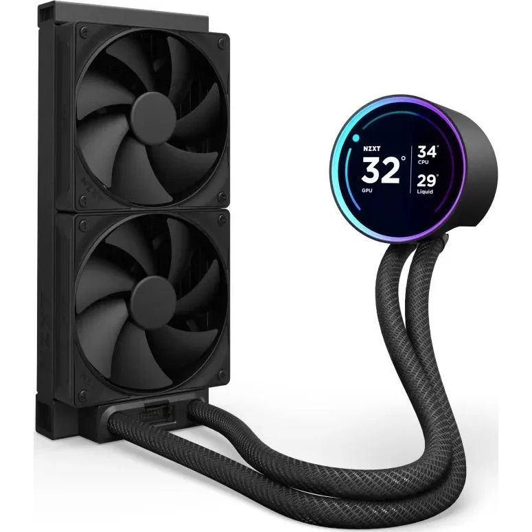 Procesoru dzesētājs NZXT Kraken Elite 240 Black (RL-KN24E-B2) - foto 3