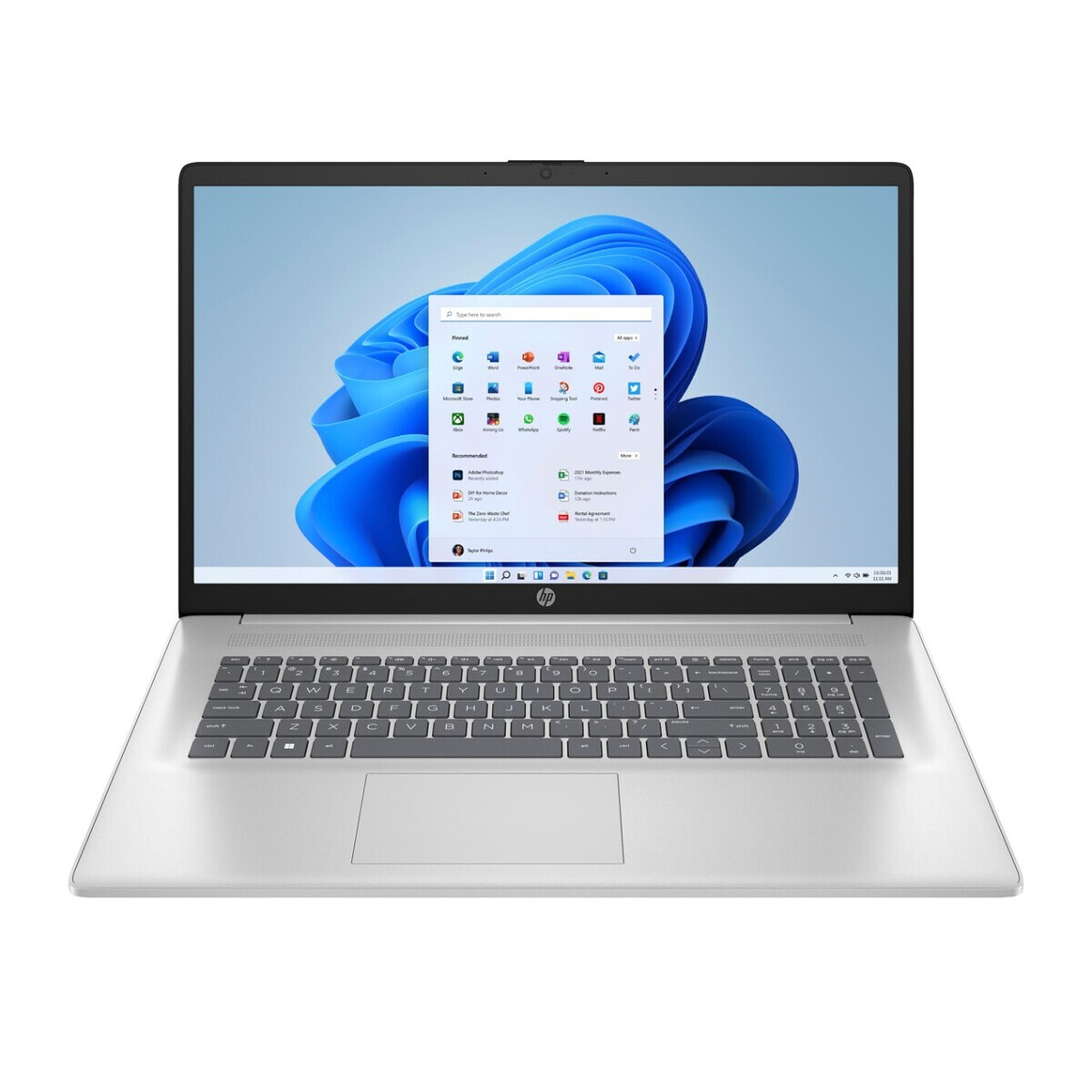 Portatīvais dators HP 17-cp3216nw Ryzen 7 7730U 17.3" 16GB 512GB Silver (C2EY6EA)