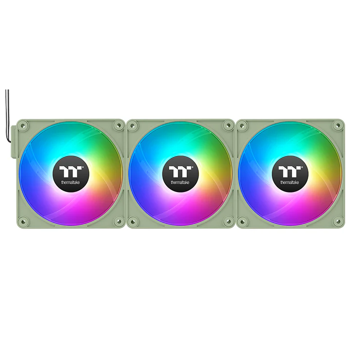 Korpusa dzesētājs Thermaltake CT140 EX Reverse ARGB Sync 3-Fan Pack Matcha Green (CL-F199-PL14MG-A) - foto 3